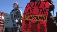 Newark residents protest possible fourth power plant