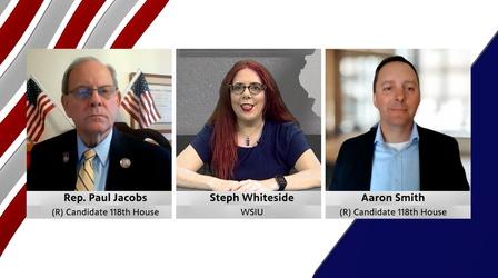 Video thumbnail: Meet the Candidates 118th Illinois House District Primary Republican Candidates