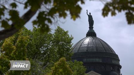Video thumbnail: Montana PBS Reports: IMPACT 104: MT Supreme Court Candidates/ Commercial Driving