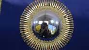 Appraisal: Line Vautrin Talosel Mirror, ca. 1960
