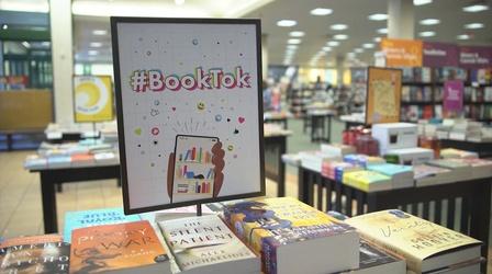 Video thumbnail: PBS NewsHour #BookTok gives authors and booksellers a much-needed boost