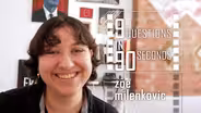 9 Questions in 90 Seconds | Zoe Milenkovic