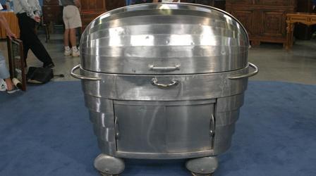 Appraisal: Meat Serving Cart, ca. 1930