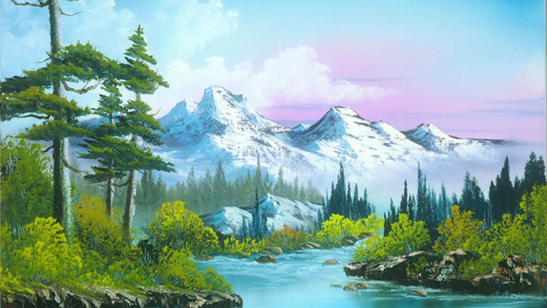 The Best of the Joy of Painting with Bob Ross: Hint of Springtime | KCTS 9