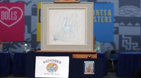 Video thumbnail: Antiques Roadshow Appraisal: Acee Blue Eagle Painting, ca. 1950