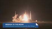 NASA Launches Moon Rocket 50 Years After Apollo