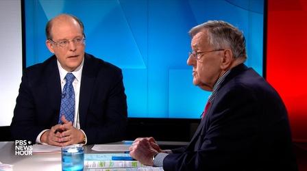 Video thumbnail: PBS NewsHour Shields and Wehner on Trump’s tariff threat
