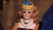 Appraisal: German Bisque Doll Head, ca. 1880