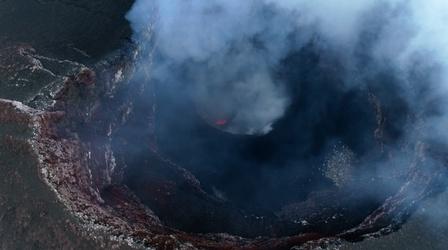 Video thumbnail: NOVA Scientists Make Rare Discovery in Active Volcano