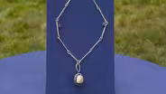 Appraisal: Art Smith Agate & Silver Necklace, ca. 1965