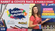 K-2-533: Rabbit & Coyote Race: A Pueblo Story