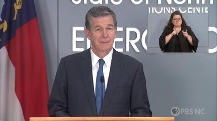 Video thumbnail: NC Emergency Management and Weather 09/21/21: Coronavirus Briefing (English)