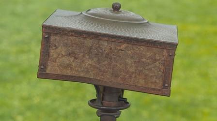 Video thumbnail: Antiques Roadshow Appraisal: Old Mission Kopper Kraft Table Lamp, ca. 1923