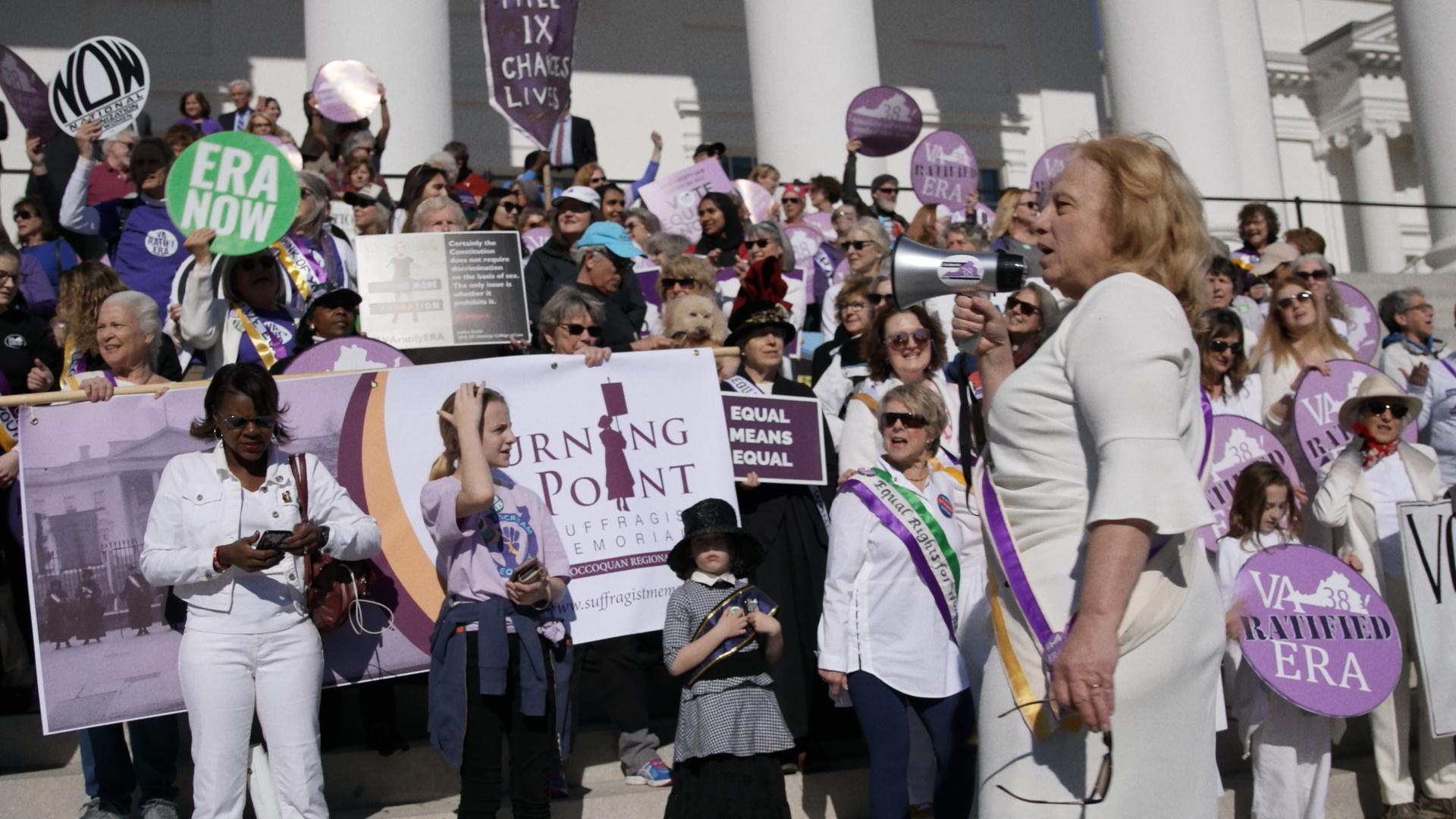 Follow the fight to ratify the Equal Rights Amendment with a pivotal legal battle in Virginia.