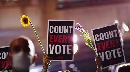 Video thumbnail: PBS NewsHour Exhaustive fact check finds little evidence of voter fraud