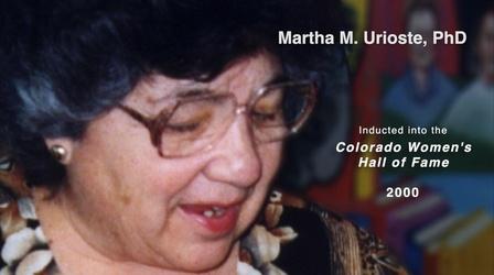 Video thumbnail: Great Colorado Women Episode 3 - Martha Urioste