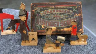 Appraisal: Crandall's Toy School Set, ca. 1875