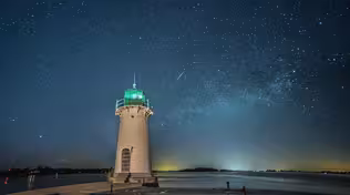 Photographer captures lighthouses impacted by climate change