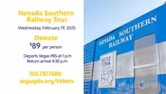 Join Vegas PBS on a tour of the Nevada Southern Railway