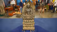 Appraisal: Bronze Buddha & Stand, ca. 1500