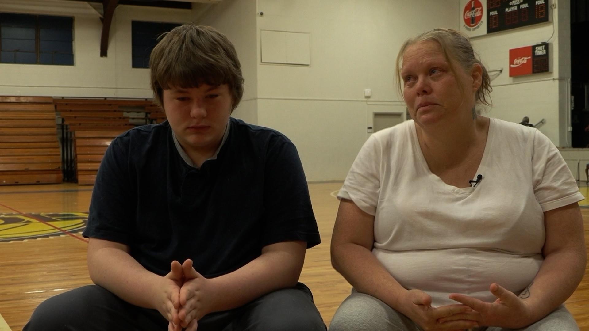 Family Flees Home as Floodwaters Rise