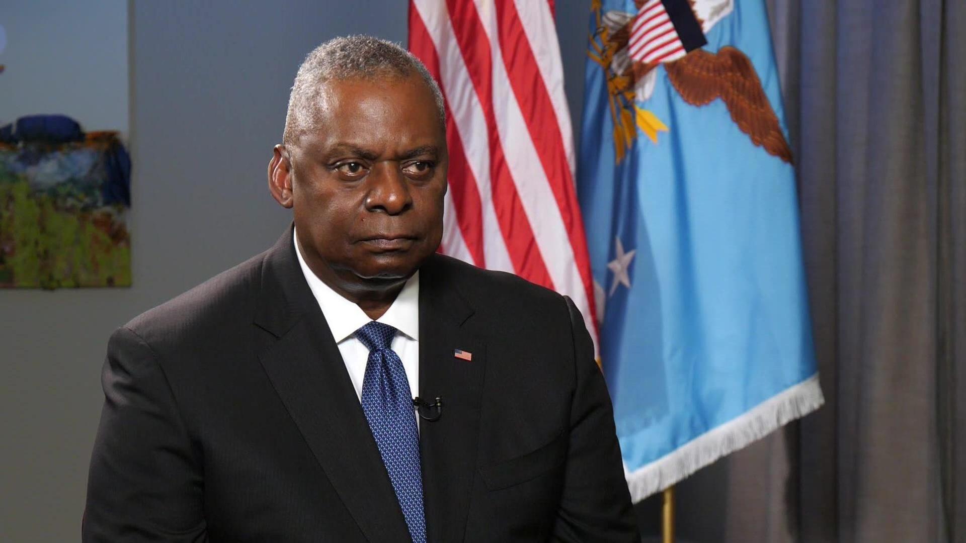 U.S. Defense Secretary Austin reaffirms support for Ukraine | PBS News ...