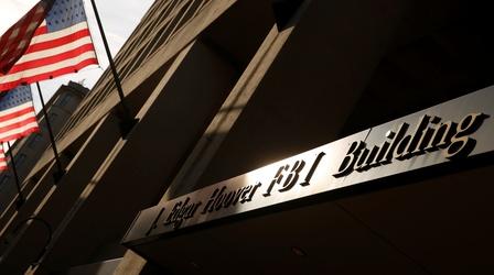 Video thumbnail: PBS NewsHour How does the Comey sacking affect work at the FBI?