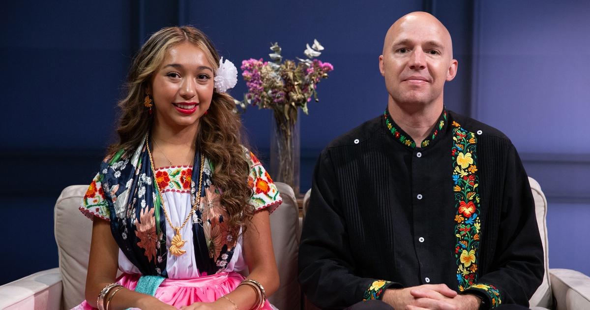 PBS Utah Contact preview showing the two guests in the studio