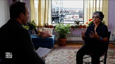 Video thumbnail: PBS NewsHour Author says rape victims are more than ‘broken beings’