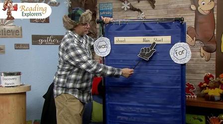 Video thumbnail: Reading Explorers K-308: Identifying the Letter and Words with 'W'