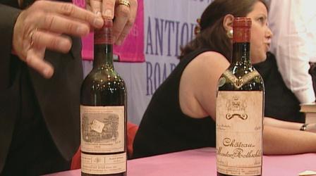 Video thumbnail: Antiques Roadshow Appraisal: 1928 & 1959 Bordeaux Wine Bottles