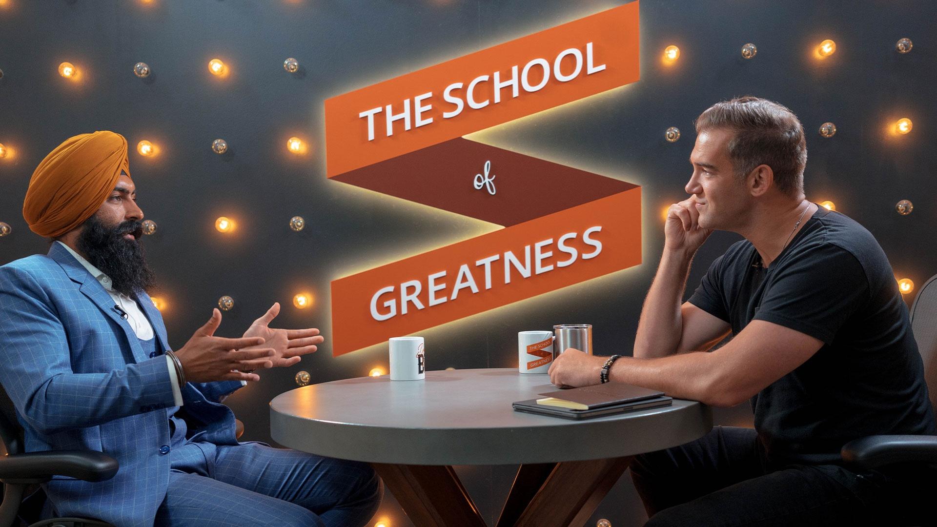 Jaspreet Singh | The School Of Greatness With Lewis Howes | THIRTEEN ...