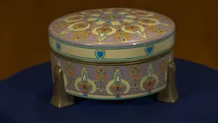 Appraisal: American Satsuma Box, ca. 1910