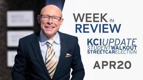 Video thumbnail: Kansas City Week in Review KCI Update, Student Walkout, Streetcar Election-Apr 20, 2018