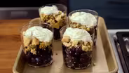 Blueberry Parfaits with Pistachio Crumble | Kitchen Recipe