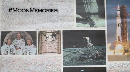 Video thumbnail: Space Chase USA Moon Memories | Signature on the Moon