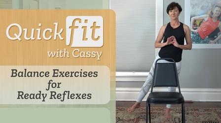 Quick Fit with Cassy, A Quick Chair Aerobics Workout