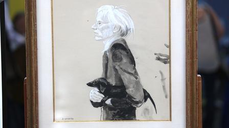 Video thumbnail: Antiques Roadshow Appraisal: Jamie Wyeth "Andy Warhol" Portrait, ca. 1975