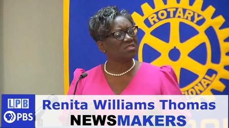Video thumbnail: Newsmakers Renita Williams Thomas | In Loving Arms | 08/24/2022