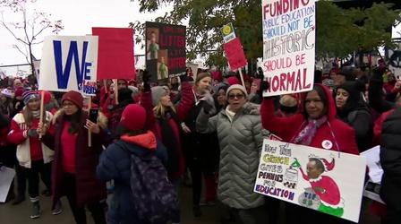 Video thumbnail: Chicago Tonight Chicago Teachers Strike Day 9: Negotiations at a Standstill
