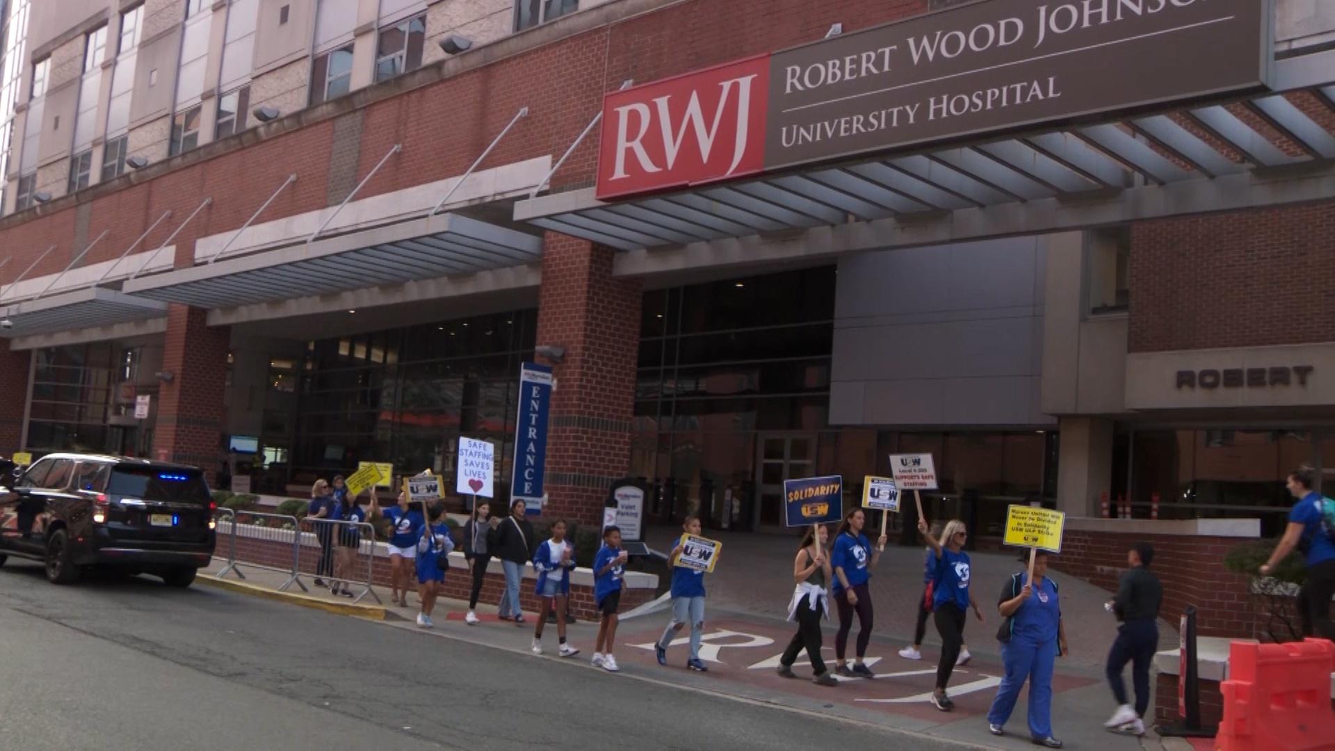 NJ Spotlight News | RWJ Nurses' Strike In Third Month, No Agreement In ...