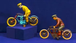 Appraisal: German Tin Toy Motorcycles, ca. 1924