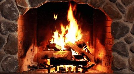 Video thumbnail: Reactions Yule Log Chemistry Trivia - 4 Hours of Cozy Fireplace