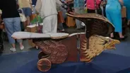 Appraisal: S.A. Smith Eagle Riding Toy, ca. 1895
