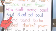 1-352: Let's Read 'ou' & 'ow' Words & Comparative Adjectives