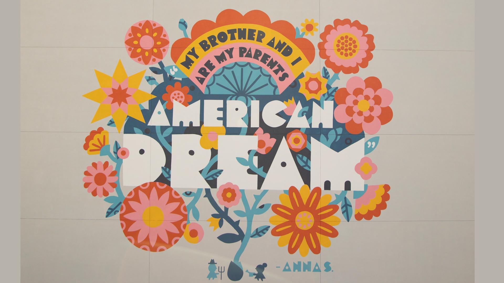 American Dream Wall Mural