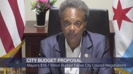 Video thumbnail: Chicago Tonight Mayor Lightfoot Presents Her Budget Proposal for 2022