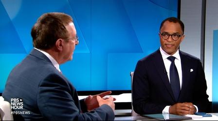Video thumbnail: PBS NewsHour Capehart and Abernathy on bipartisanship, inflation