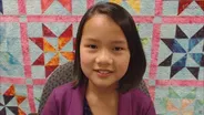 Nancy's Corner-Maria Judy, 10 year old Award Winning Quilter