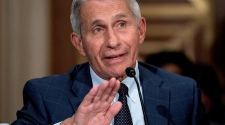 Video thumbnail: PBS NewsHour Dr. Fauci on vaccine mandates, reopening schools, boosters